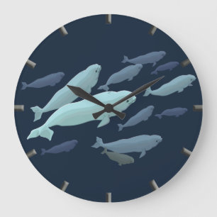 Relógio Grande Presentes da baleia da decoração da baleia da