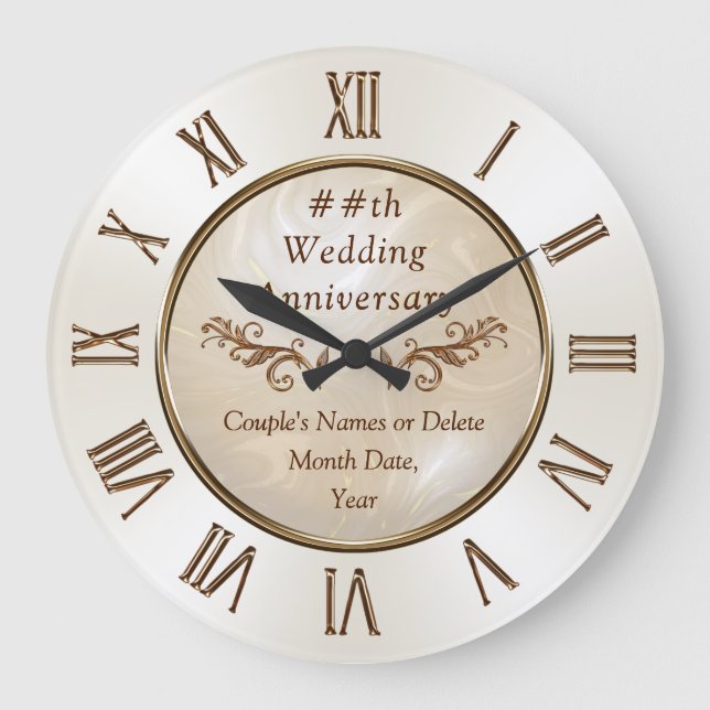 Relógio Grande Presentes do aniversário pelo presente do (Frente)