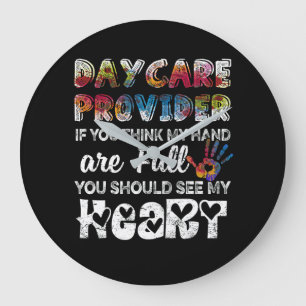 Relógio Grande Prestador de Serviços de Cuidados de Crianças - Ap