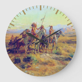 Relógio Grande Primeiras Nações Os Escoteiros CM Russell América