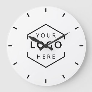 Relógio Grande Promocional de logotipo de empresa personalizado