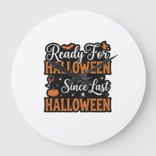 Relógio Grande Pronto Para O Halloween Desde O Último Halloween V