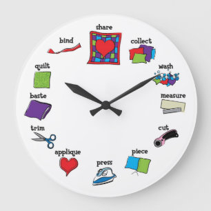 Relógio Grande Pulso de disparo da edredão