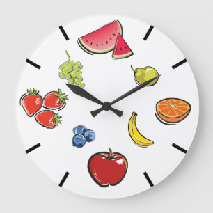 Relógio Grande Pulso de disparo da fruta do divertimento