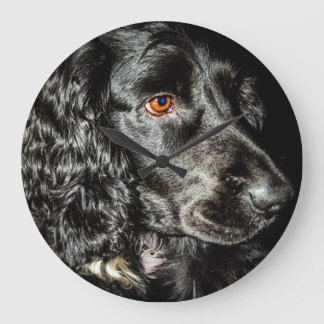 Relógio Grande Pulso de disparo de cocker spaniel