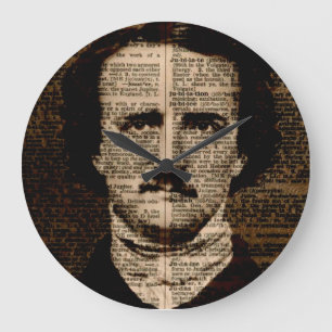 Relógio Grande Pulso de disparo de Edgar Allan Poe