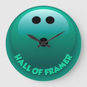 Relógio Grande Pulso de disparo de parede da boliche