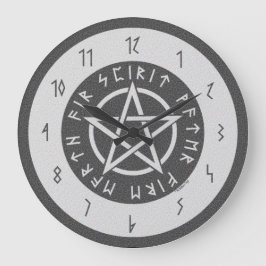 Relógio Grande Pulso de disparo de parede do espírito