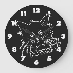 Relógio Grande Pulso de disparo de parede feito sob encomenda do