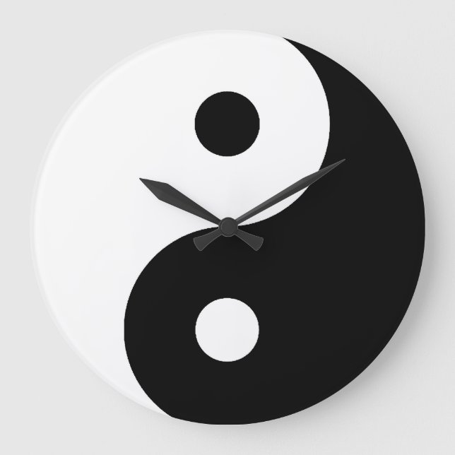 Relógio Grande Pulso de disparo de Yin Yang (Frente)