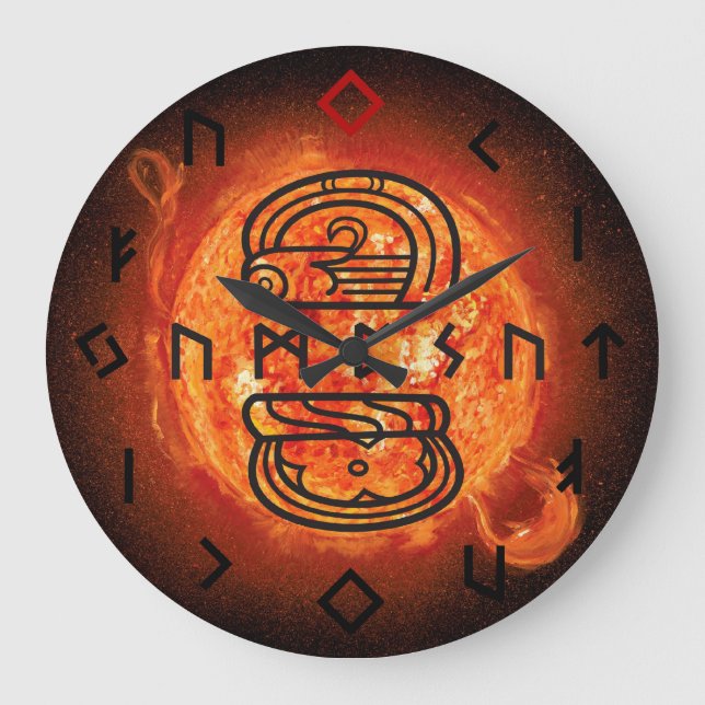 Relógio Grande Pulso de disparo demasiado Funky (Frente)