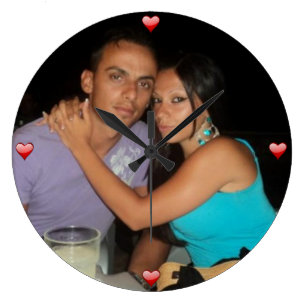 Relógio Grande pulso de disparo do amor
