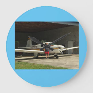 Relógio Grande Pulso de disparo do avião de Mooney