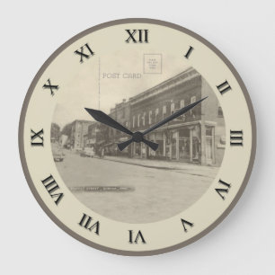 Relógio Grande Pulso de disparo do cartão de Shreve Ohio - rua d