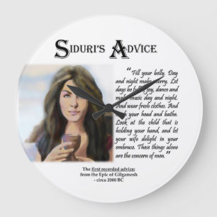 Relógio Grande Pulso de disparo do conselho de Siduri