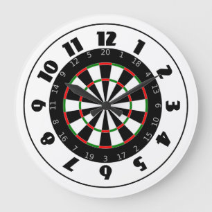 Relógio Grande Pulso de disparo do Dartboard