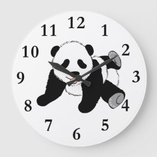 RELÓGIO GRANDE PULSO DE DISPARO DO URSO DE PANDA