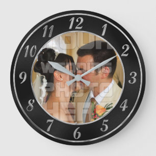 Relógio Grande Pulso de disparo elegante da foto do casamento