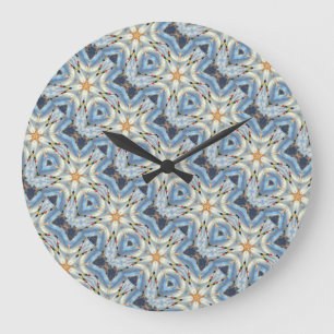 Relógio Grande pulso de disparo geométrico selvagem da estrela