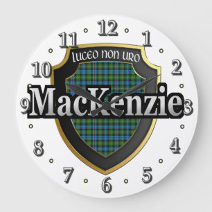 Relógio Grande Pulso de disparo ideal escocês do Tartan de