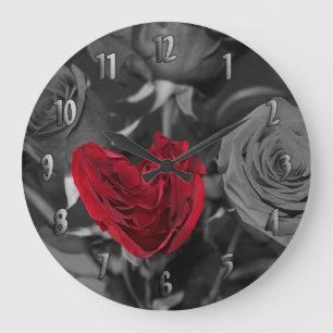 Relógio Grande Pulso de disparo imperfeita perfeito com números