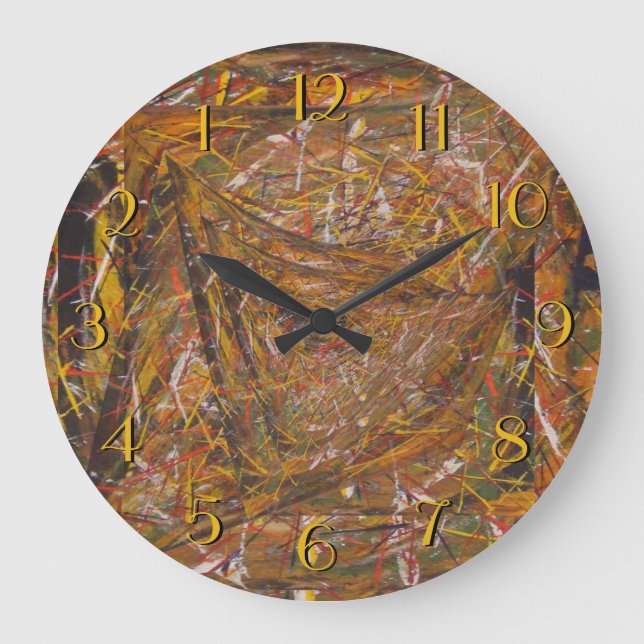 Relógio Grande Pulso de disparo inverso de giro (Frente)