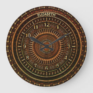 Relógio Grande Pulso de disparo oxidado retro antigo do art deco