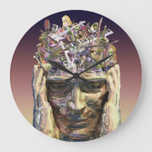 Relógio Grande Pulso de disparo principal da música