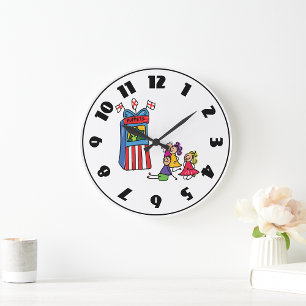 Relógio Grande Puppet Show Clock