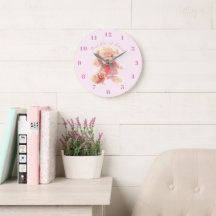 Quarto de Urso Teddy Vintage Rosa Claro