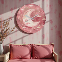 Quarto Rústico Vermelho ao Luar para Bebês e Crian
