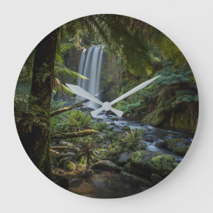 Relógio Grande Quedas HopetouFalls, Nova Zelândia