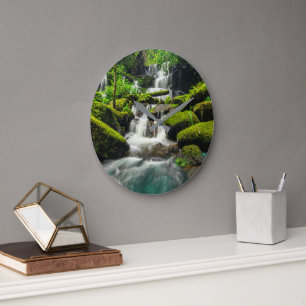 Relógio Grande Quedas Phu Tub Berk Mountain, Tailândia