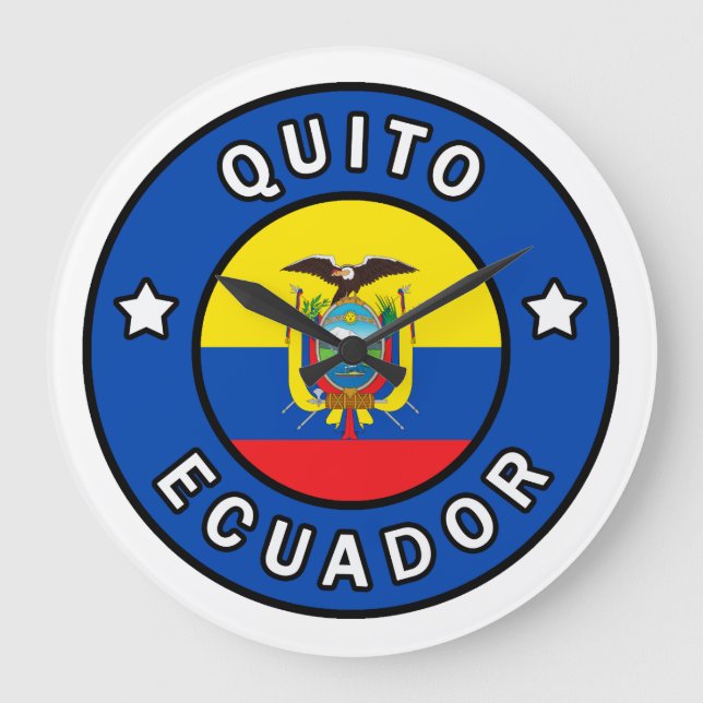 Relógio Grande Quito Equador (Frente)