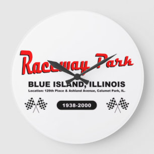 Relógio Grande Raceway Park, Blue Island / Calumet Park, Illinois