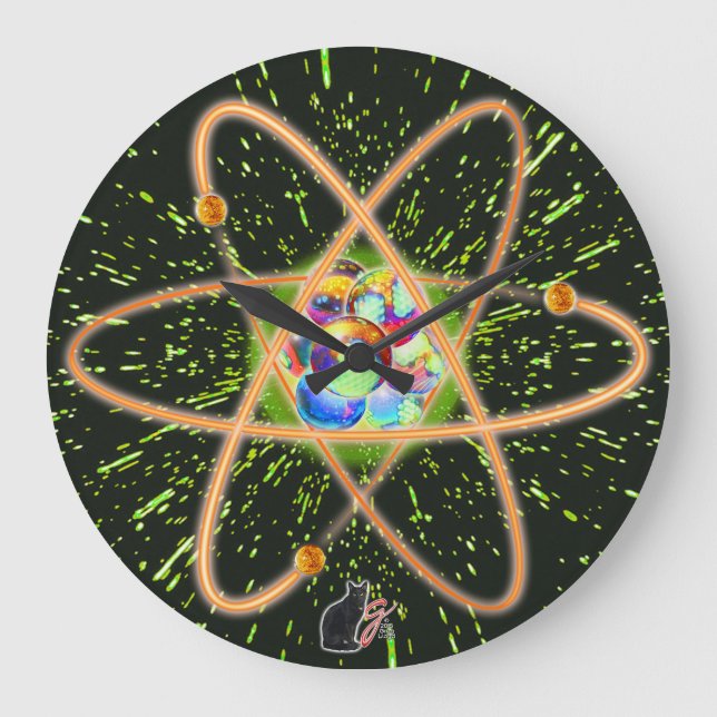 Relógio Grande Radical Atômica (Frente)