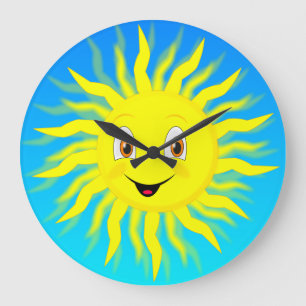 Relógio Grande Raio de sol