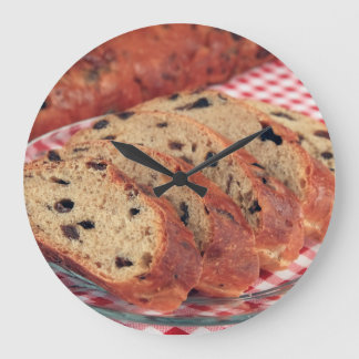 Relógio Grande Raisin Bread