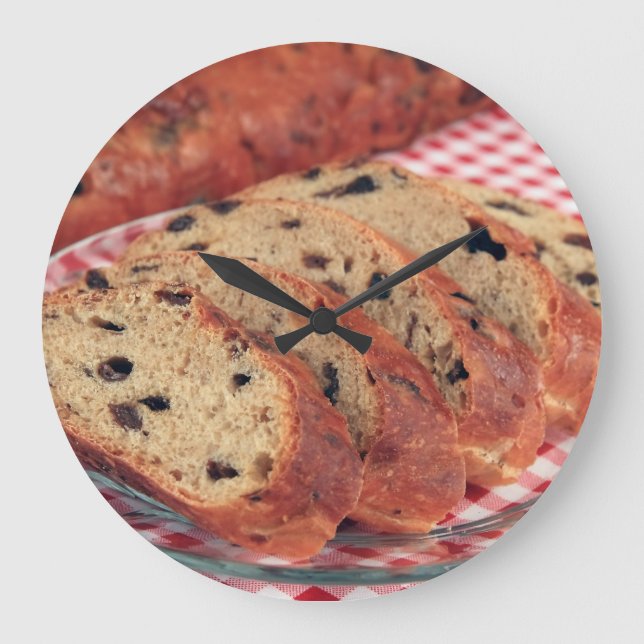 Relógio Grande Raisin Bread  (Frente)