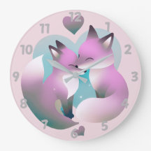 Raposas Cuecas A Beijar Rosa E Cinzas Redondas