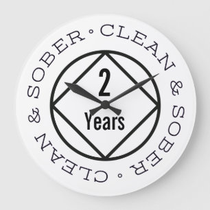 Relógio Grande Recuperação de NA personalizável Escolha qualquer