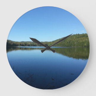 Relógio Grande Reflexão De Pond