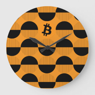 Relógio Grande Registro do Designer de Bitmoeda