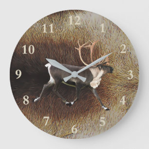 Relógio Grande Reindeer - Bull Cariou