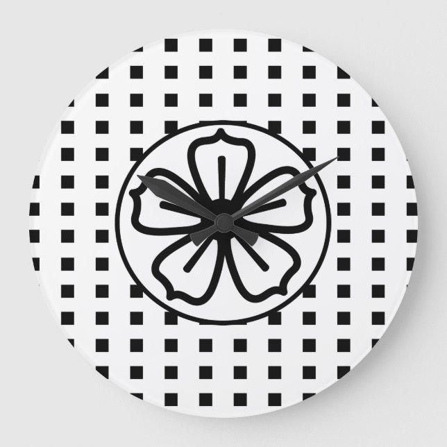 Relógio grande "Relógio ligado, Relógio desligado  (Frente)