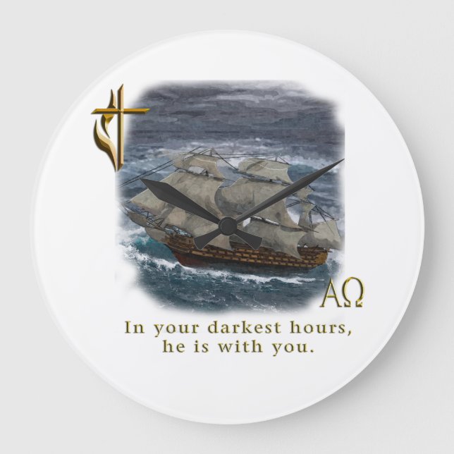 Relógio Grande Relógios cristãos (Frente)