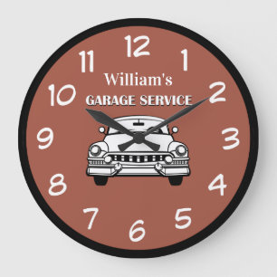 Relógio Grande Relógios de decoração de paredes do tema do car
