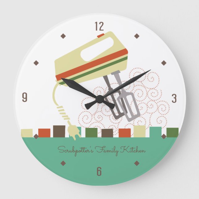 Relógio Grande Relógios elétricos retrorreflectores para panifica (Frente)