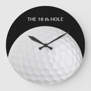 Relógio Grande Relógios engraçados de Muro de Golfe de 18° Bur