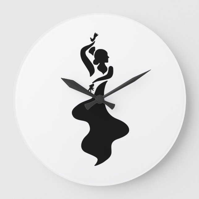 Relógio Grande Reloj de flamenco (Frente)